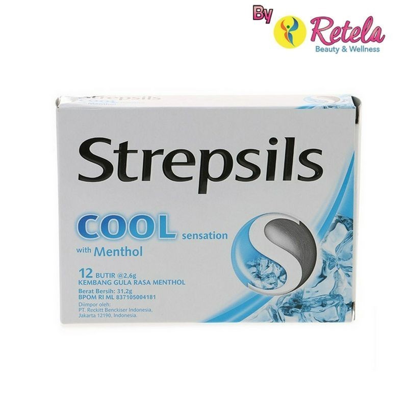 

STREPSIL COOL MENTHOL BOX 12 TABLET HISAP