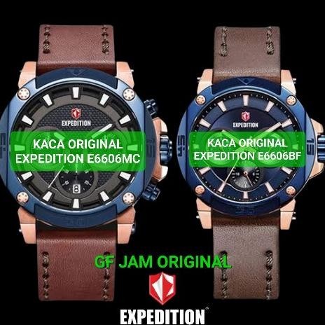 KACA JAM TANGAN EXPEDITION E6606 MC E 6606 MC E6606 BF ORIGINAL %