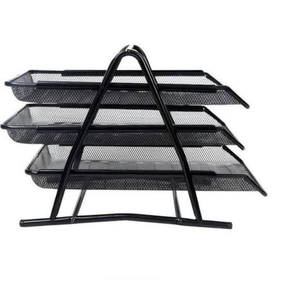 

SALE RAK DOKUMEN KERTAS BESI LOGAM 3 SUSUN / ELEVATED TRAY 3 TINGKAT jy-6