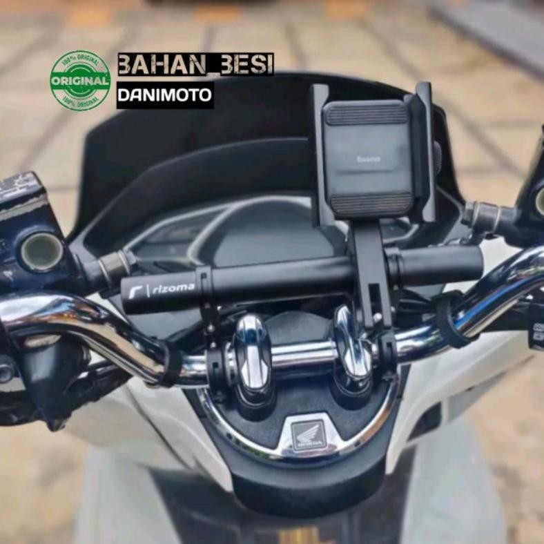 COD Danimoto Peninggi Holder HP Botol Minum Untuk Motor stang bulat New old Pcx Adv BEAT STREET SCOO