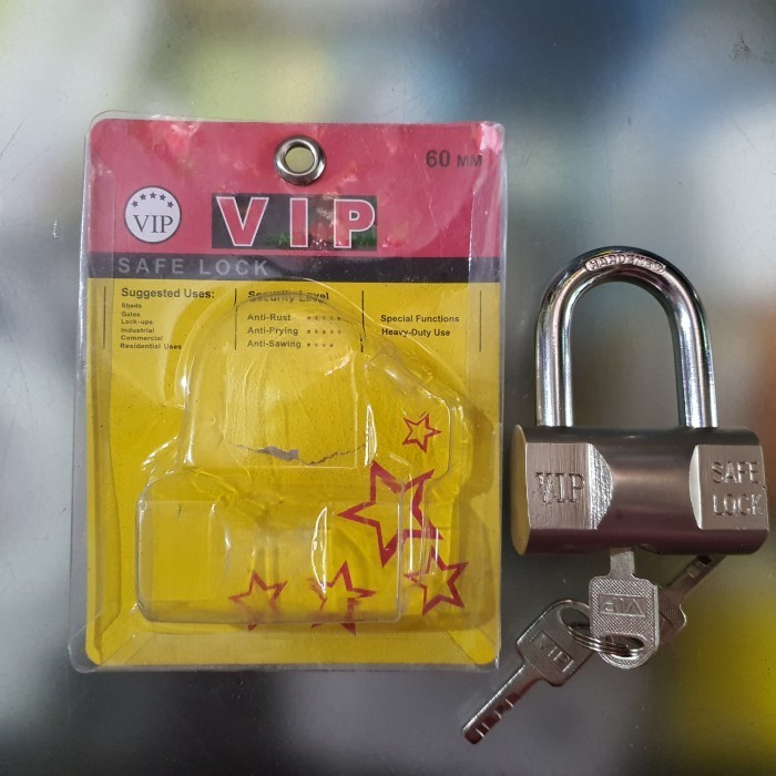 gembok viro 60mm Gembok Pintu Pagar Rumah VIP