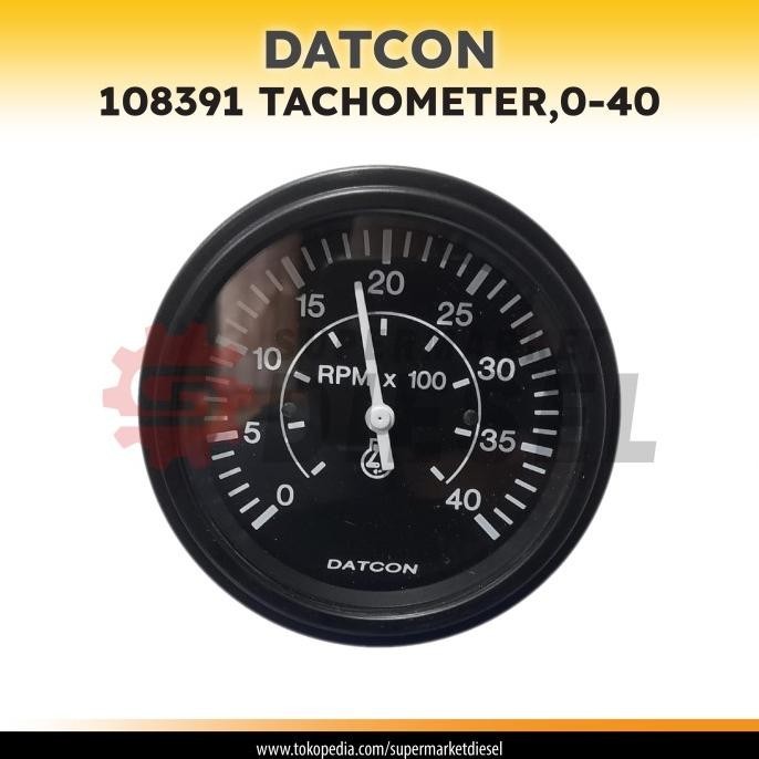 DATCON 108391 TACHOMETER 0-4000 RPM