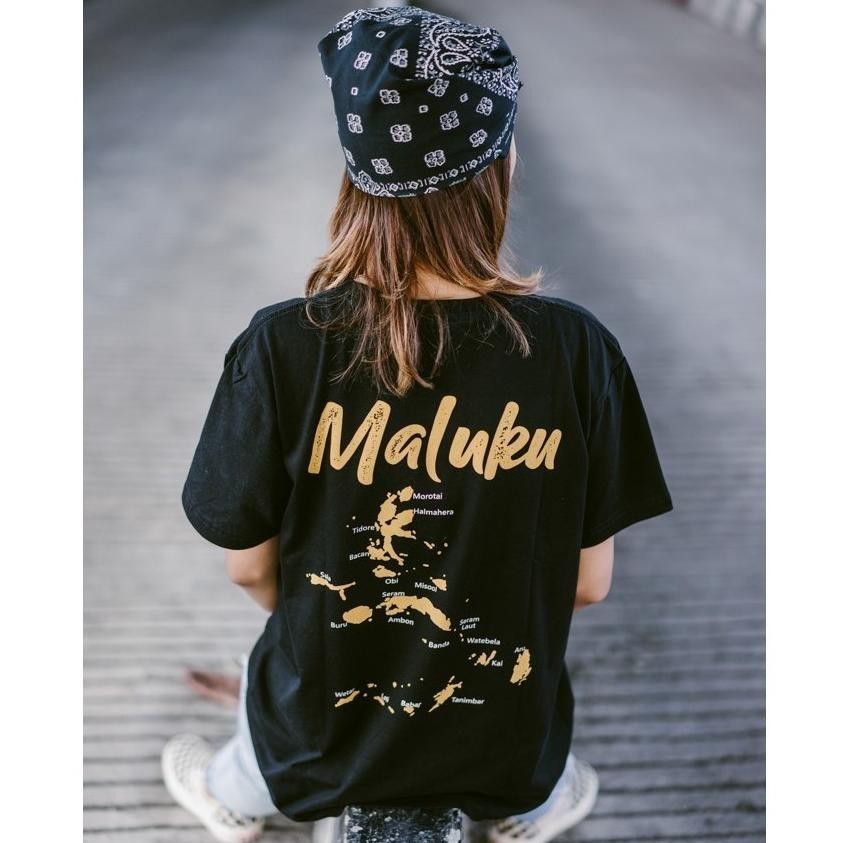 Promo Kaos Tanah Air Beta Maluku Ambon-Maluku Terbaru Baju Anak Dewasa Pria Wanita