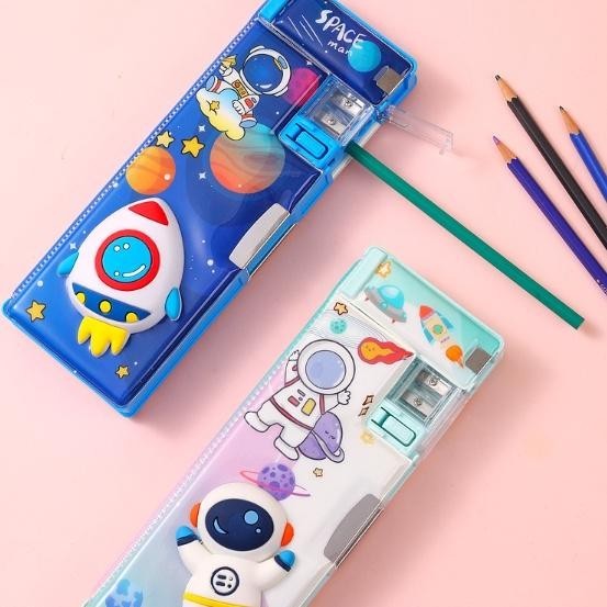 

Er-23 Sao - S5945 Pencil Case Tempat Pensil Lengkap Dengan Peruncing / Tempat Pensil Karakter / Kotak Pensil Anak / Pencil Case Magnet Promo Gila