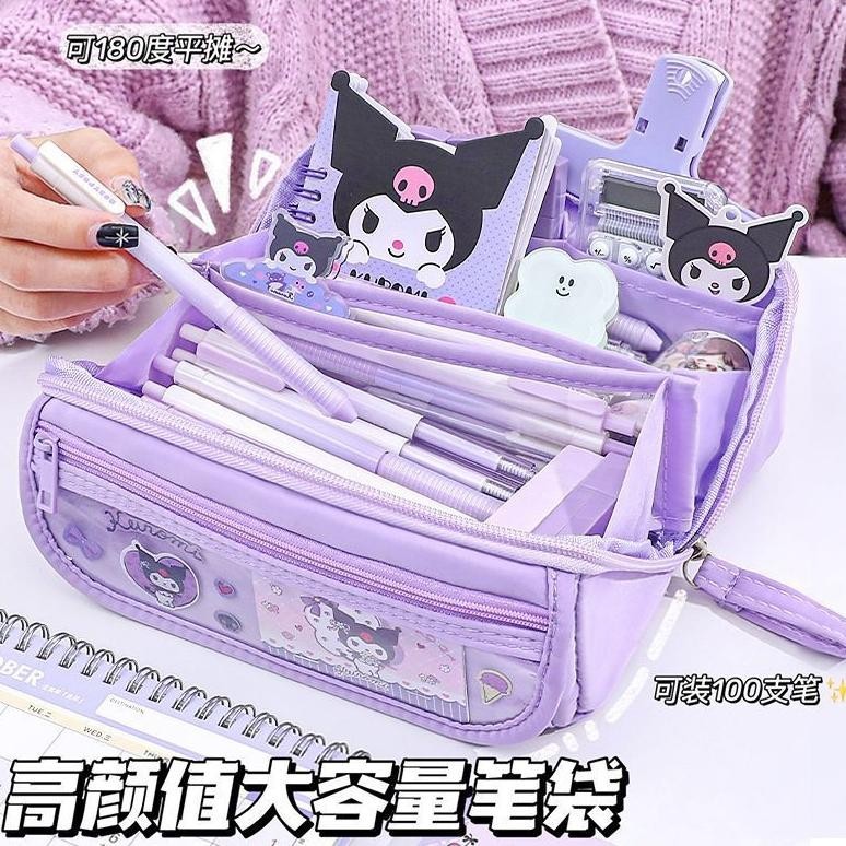 

Sale! Sanrio Tempat Pensil Cinnamoroll Baru Anime My Melody Kuromi Penyimpanan Alat Tulis Siswa Perlengkapan Sekolah Ins Kawaii Hadiah Lucu Cod