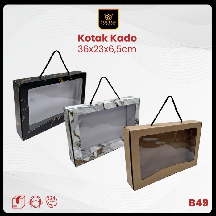 

HOT PROMO Kotak hampers Box baju packaging Kotak kado A1-23