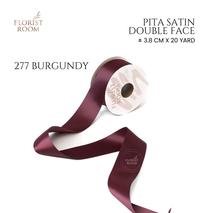 

HRG DISKON Pita Satin Double Face 3.8cm x 20yard - Ribbon