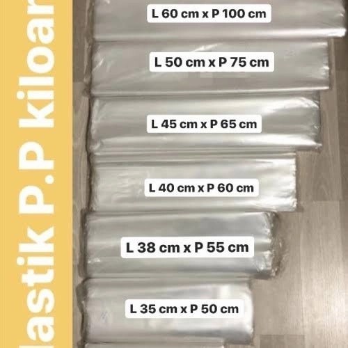

HARGA DISKON Plastik PP bening parkit
