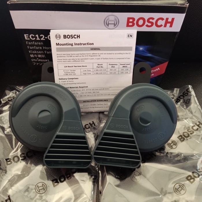 KLAKSON KEONG BOSCH ORIGINAL TAHAN AIR