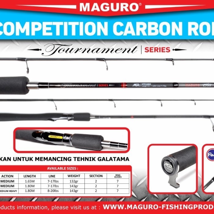 JORAN SPINNING MAGURO TOURNAMENT SERIES PILIH UKURAN