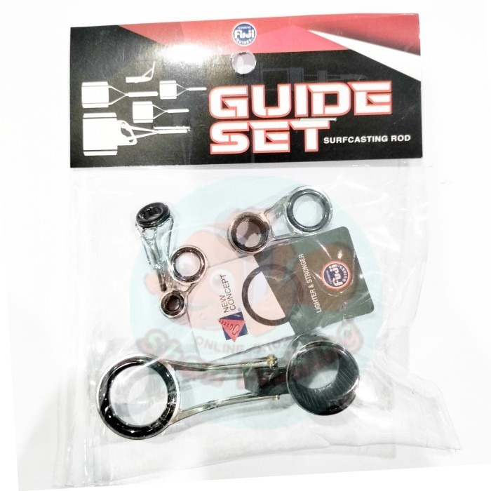 CINCIN SET JORAN SURF CASTING FUJI GUIDES 360, 390, 420CM