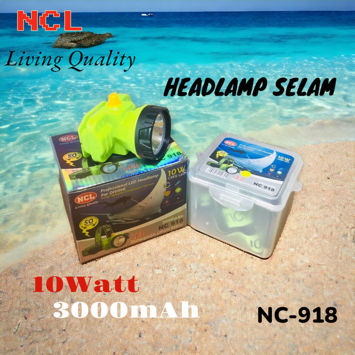 NCL SENTER KEPALA SELAM 10 WATT NC 918