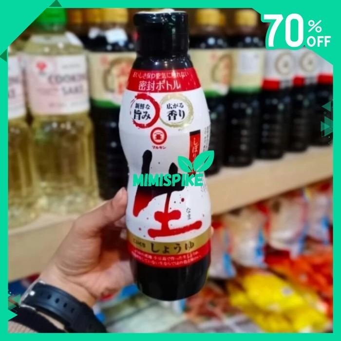 

MARUKIN SOY SAUCE UNPASTEURIZED 450ML KECAP JEPANG BY MIMISPIKE !!!!
