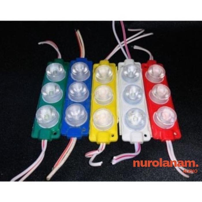 [JUAL BIJIAN] LED 3 MATA JUMBO DC 12VOLT 3 WATT nurolanam