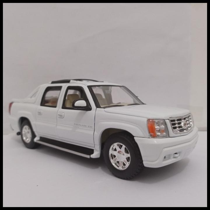 TERBARU DIECAST MOBIL CADILLAC ESCALADE EXT WELLY 1:24 MAINAN ANAK MURAH 