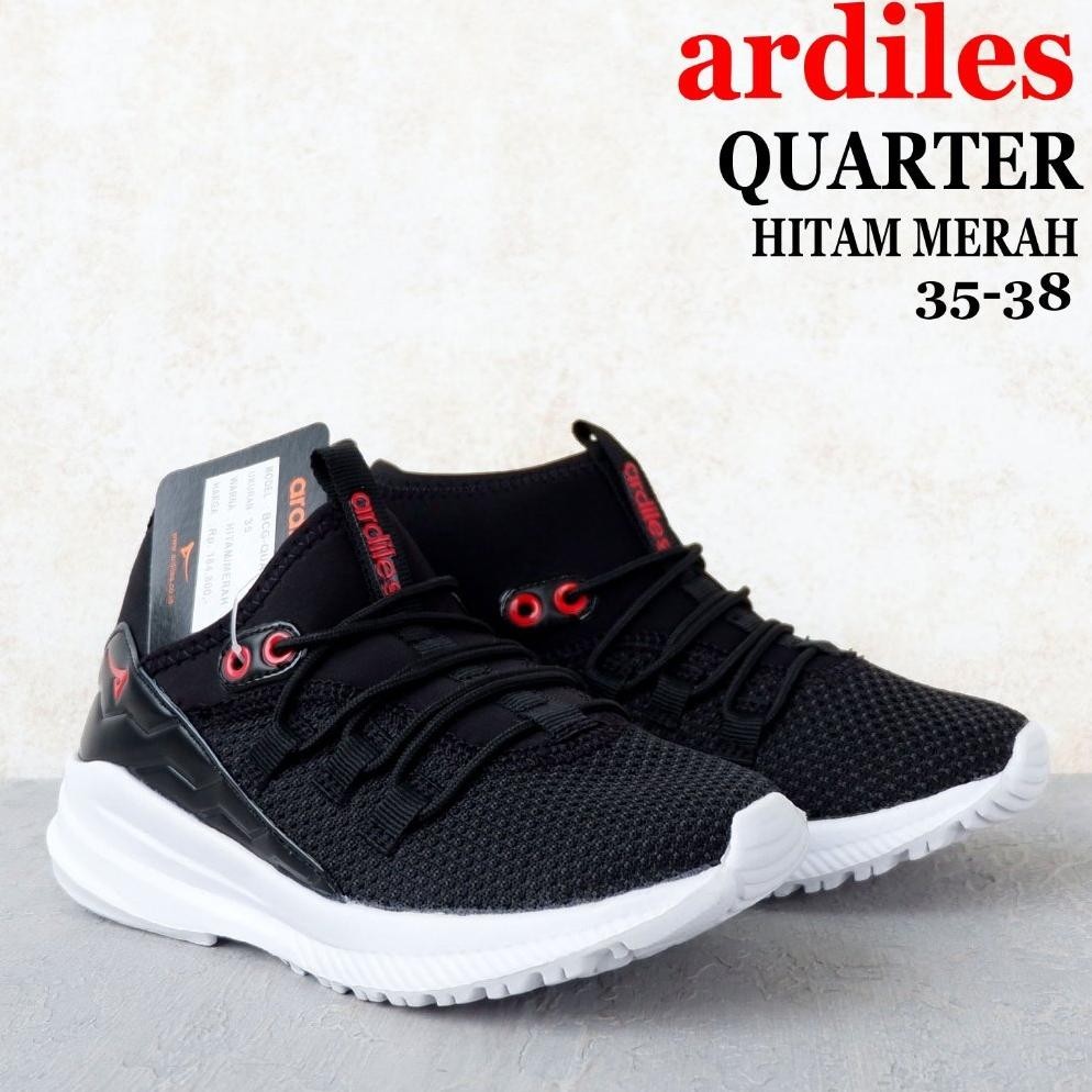 BISA COD Ardiles Sepatu Sekolah Anak - Size 31-34 - QUATER & HOOD & LUNOX - Sepatu sekolah ardiles -