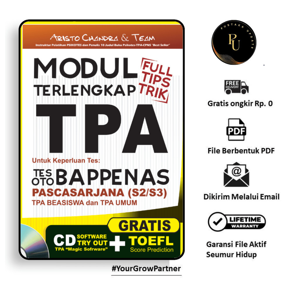 

141. MODUL TERLENGKAP TPA FULL TIPS DAN TRICK - [-]