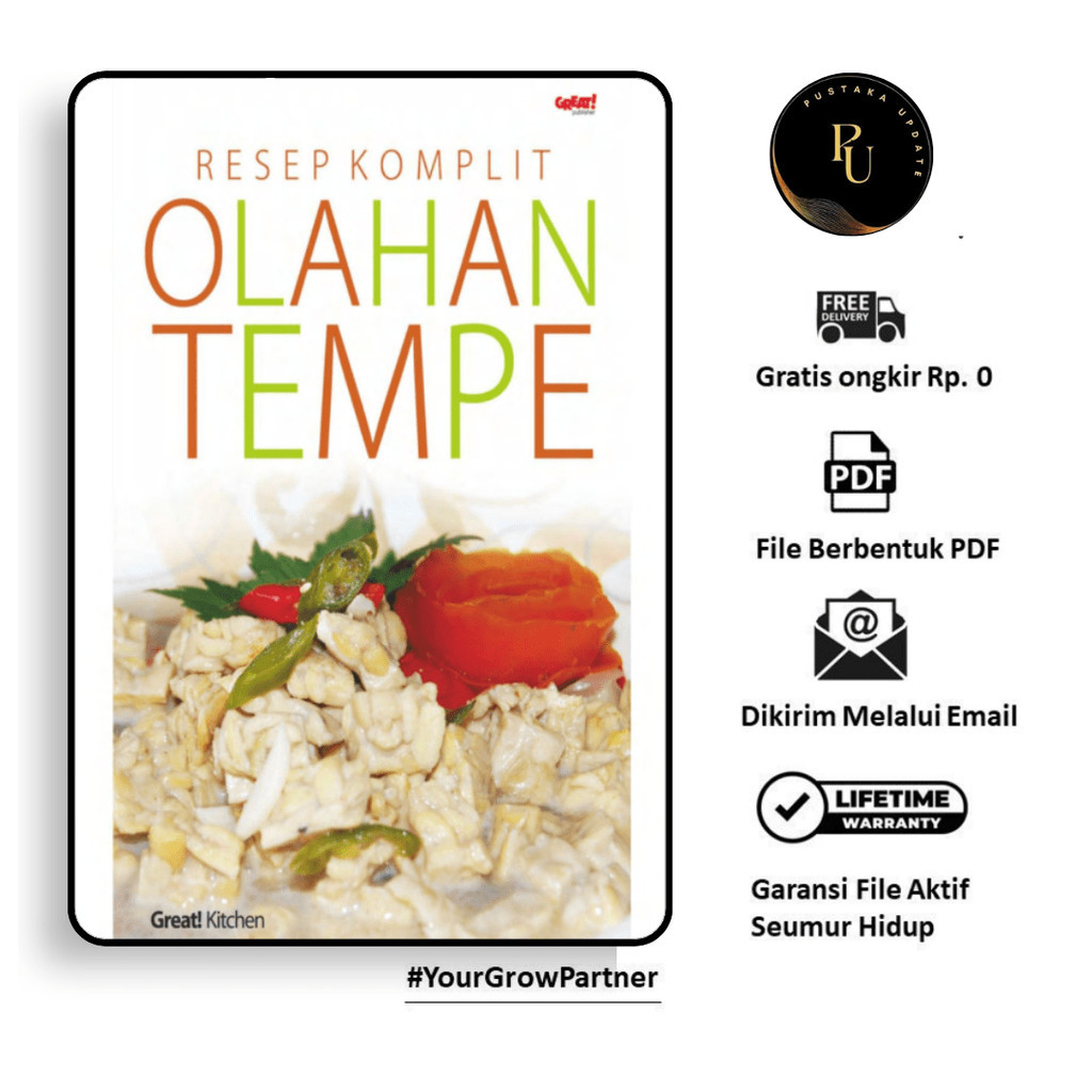 

362. RESEP KOMPLIT OLAHAN TEMPE (GREAT KITCHEN) - [-]