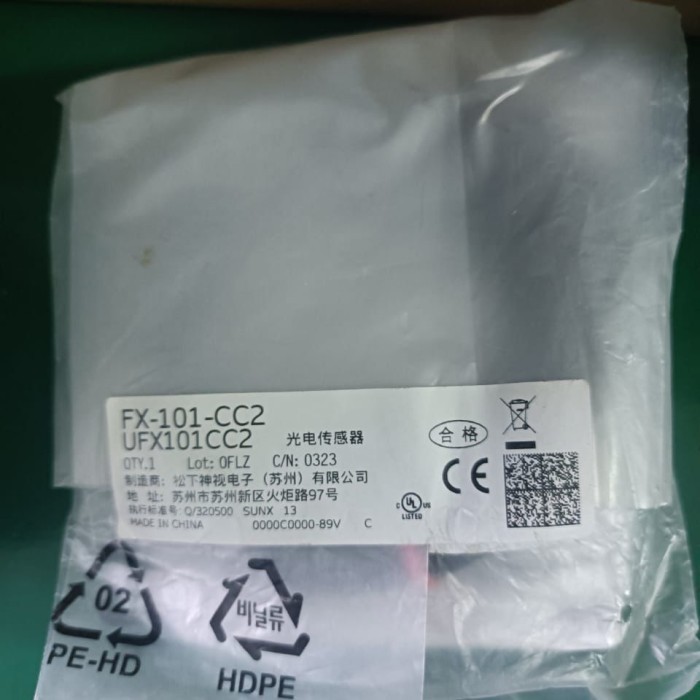 Panasonic Photo Electric Sensor Fx-101-Cc2 Ufx101Cc2 Ori