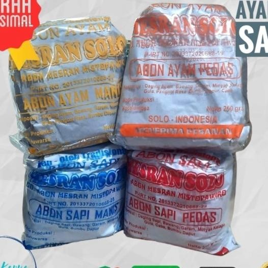 

Abon Mesran Sapi Ayam 250 Gram Solo