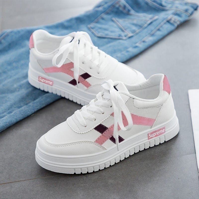 Sepstu Sneakers Import Korea Sneake Srs Sprot Promo Sepaptu Kuliah Perguruan Tinggi Sepatu Sneaker K