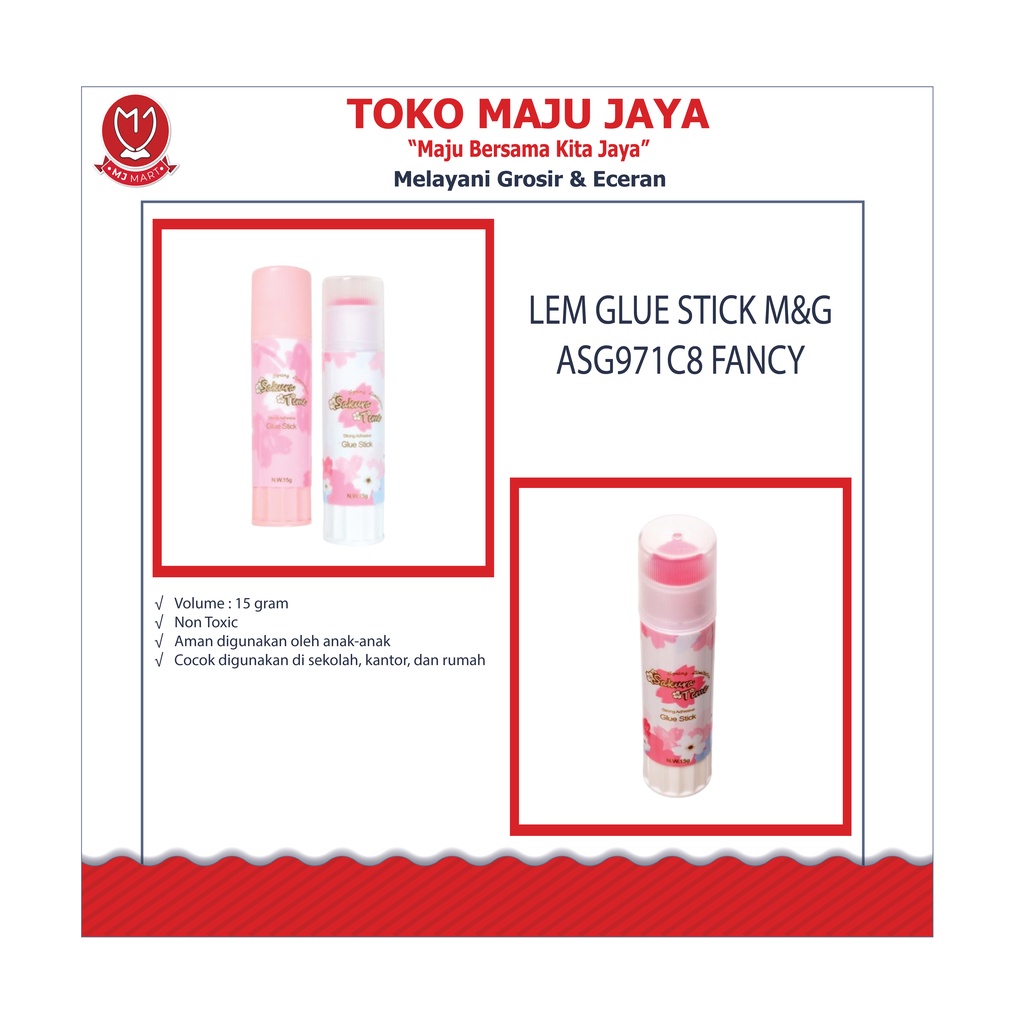 

LEM GLUE STICK M&G ASG971C8 FANCY