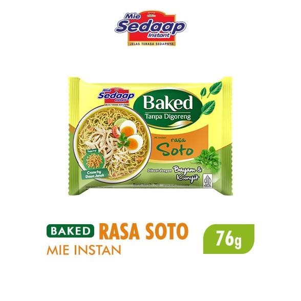 

Sedaap Baked Mie Instan Soto 76 Gr