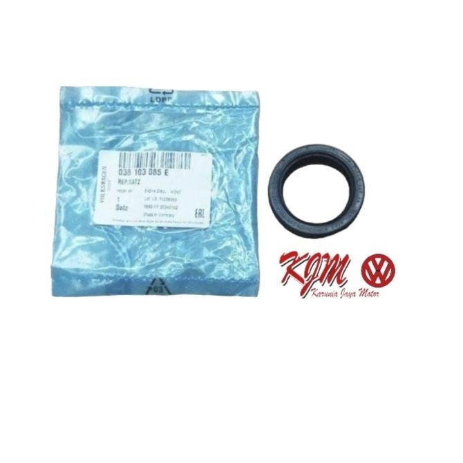 Seal Kruk As Seal Crankshaft Depan Vw Golf Mk6 Tiguan Touran Scirocco 1.4 038 103 085 E Original
