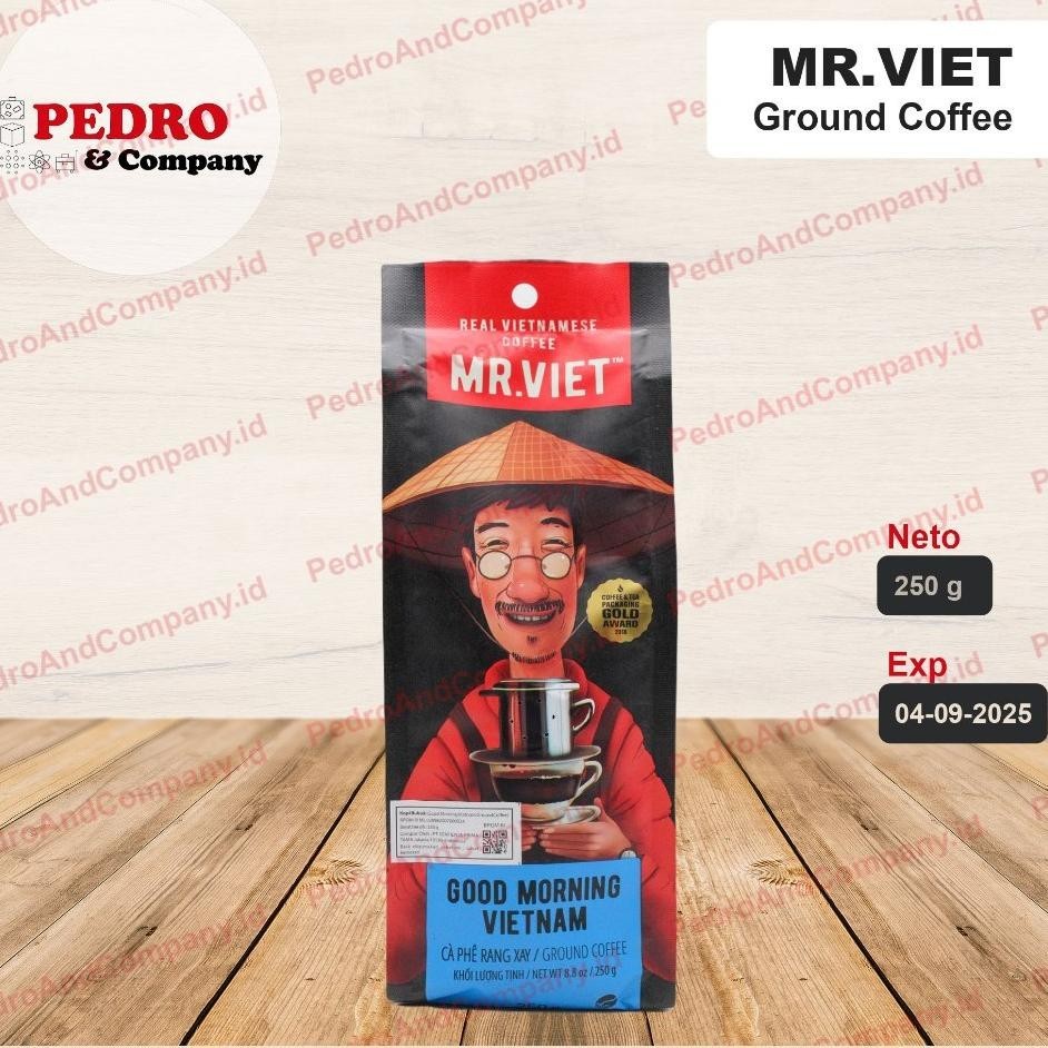 

Mr Viet Kopi Good Morning Vietnam 250 Gram Coffee Bubuk