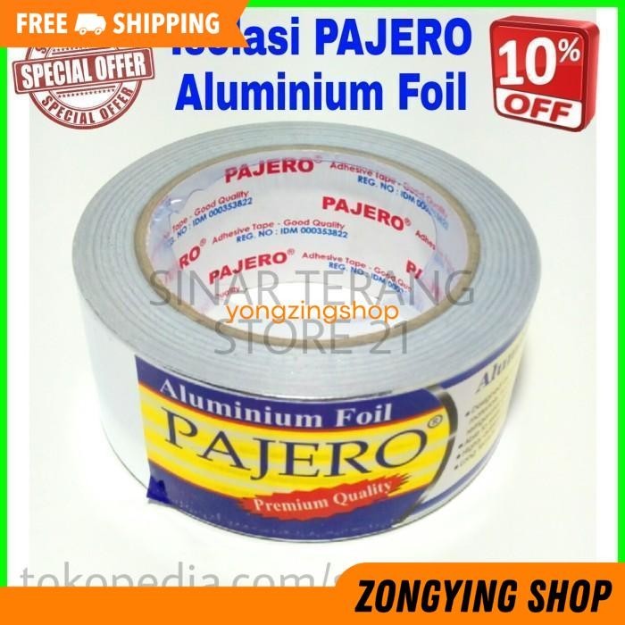 

ISOLASI ALUMINIUM FOIL PAJERO TAPE LAKBAN SOLASI AC TAHAN ANTI PANAS ZONGYING SHOP PRODUK PILIHAN