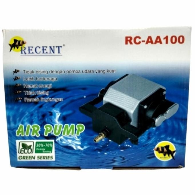 MESIN POMPA UDARA AERATOR RECENT AA 100 TEKANAN BESAR 12 OUT