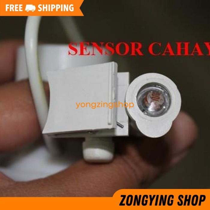 FITTING LAMPU SENSOR CAHAYA KOSS FITING E27 PHOTO SENSOR OTOMATIS CEL ZONGYING SHOP TERJAMIN BEST