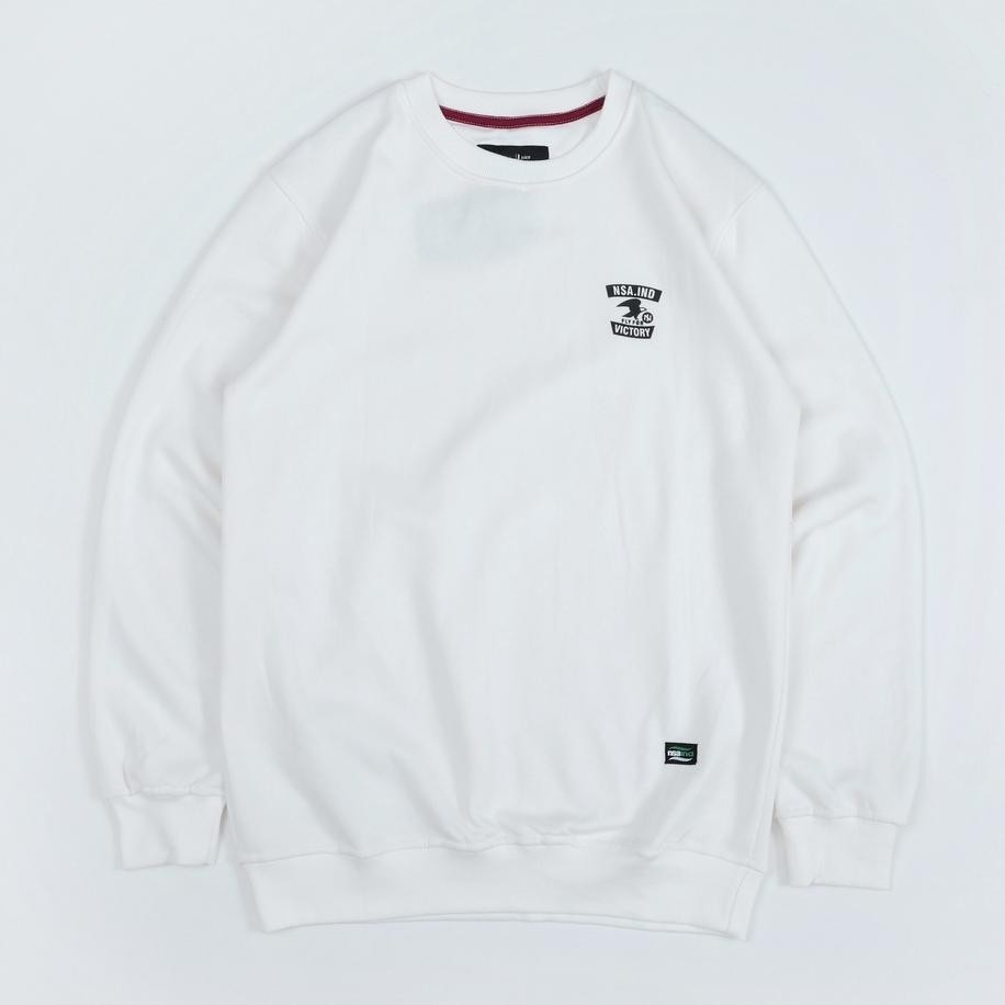 Sweater Kaos Pria Nsa Ind Vict Broken White Wanita Oversize