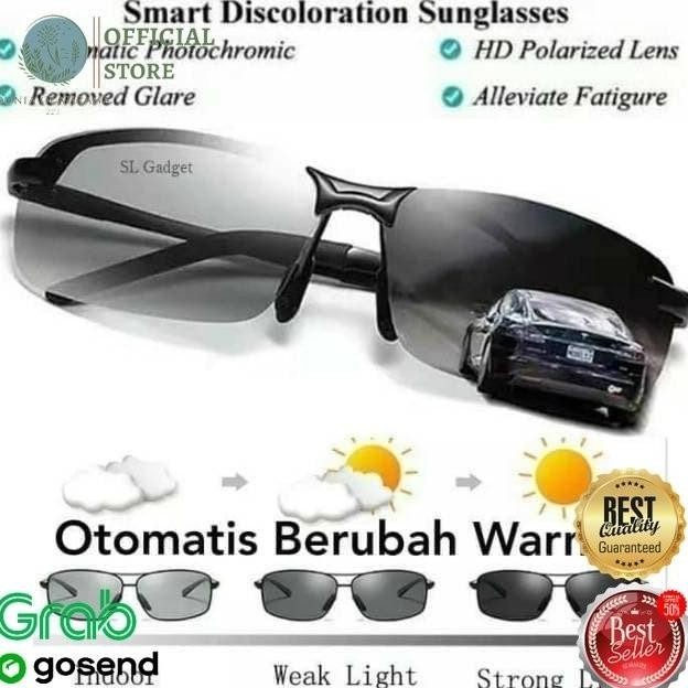 El Polarized / Kacamata Anti Silau Photochromic Polarized Premium Do