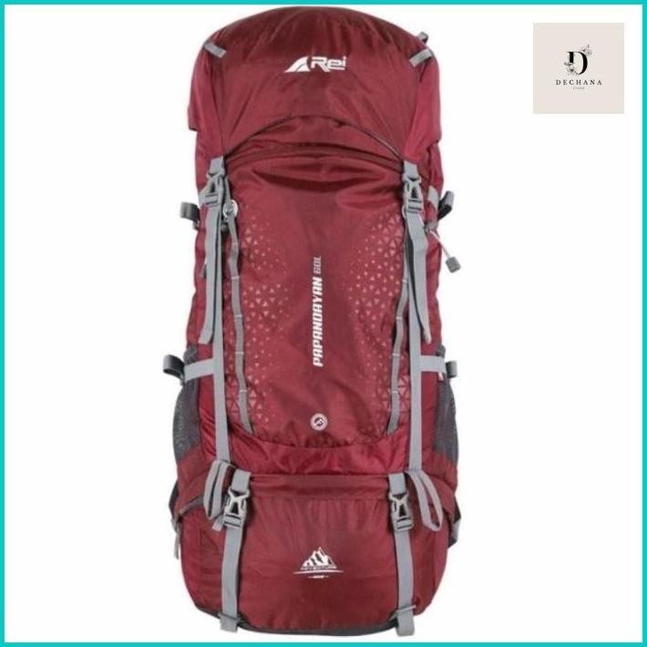PERLENGKAPAN CAMPING AREI OUTDOORGEAR CARRIER KAPASITAS 60L PAPANDAYAN - TAS GUNUNG REI
