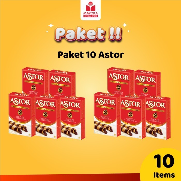 

KOMPLIT Paket 10 Astor 40 Gram
