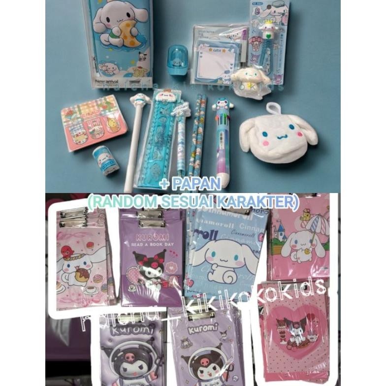 

Buruan Beli Paket Atk Sanrio Kuromi/Cinnamoroll/Mymelody/Pompompurin Fx-4