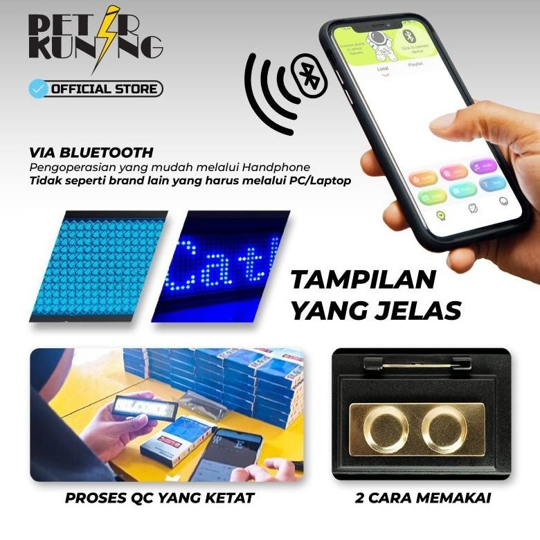 

Gratis Ongkir Led Name Tag / Led Badge Custom / Nametag Elektronik / Badge Led / Id Badge Elektronik Fe24