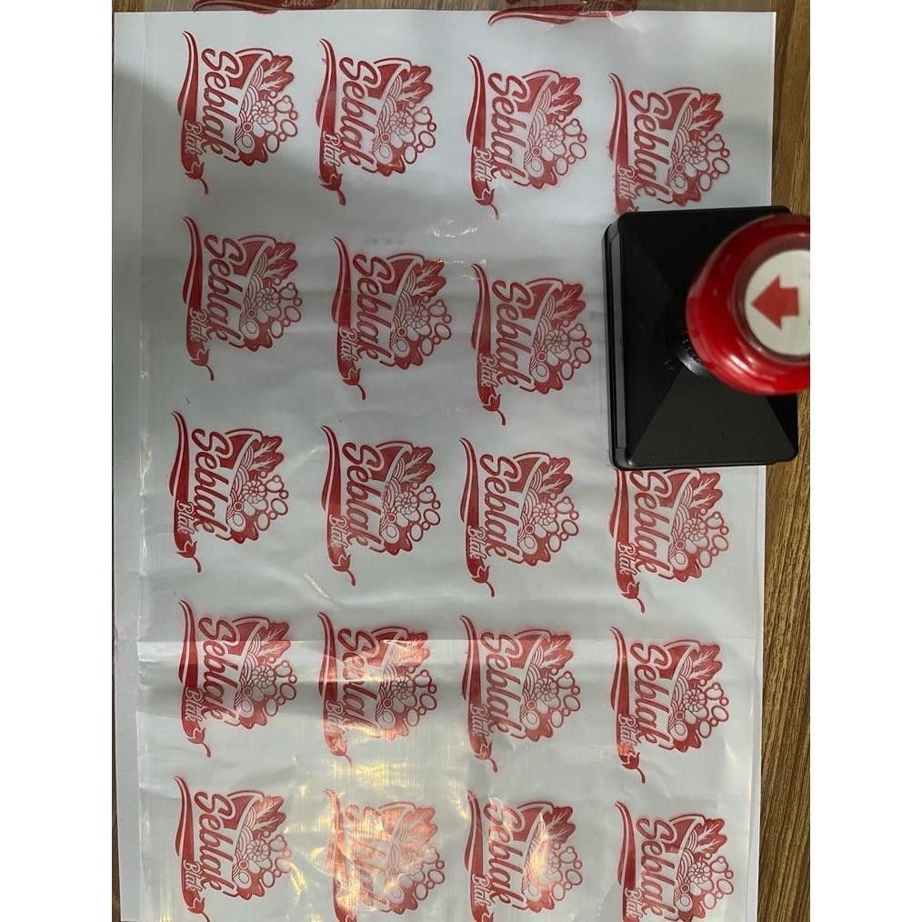 

Best Seller Stempel Gelas Cup/ Steroform / Plastik / Kayu/Waterfroof Edf-62