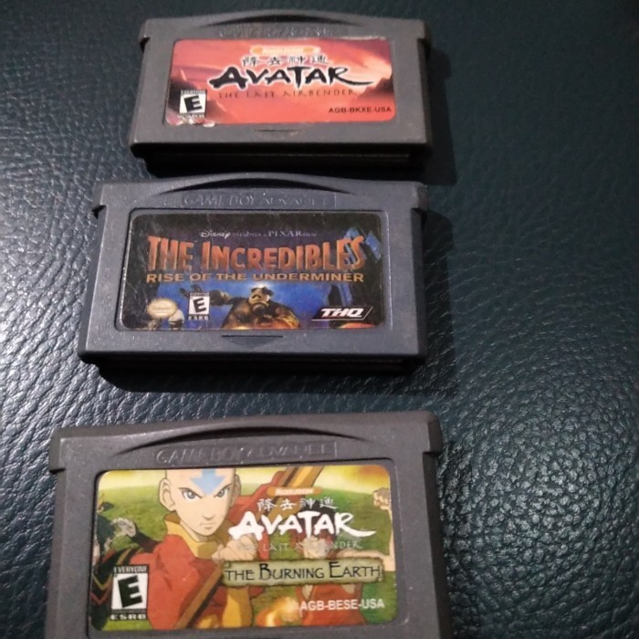 kaset cartridge gameboy advance gba bootleg