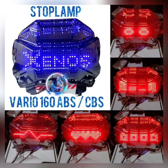 STOPLAMP XENOS MOTOR VARIO 160 ABS / CBS DENGAN PLUS MAGNET