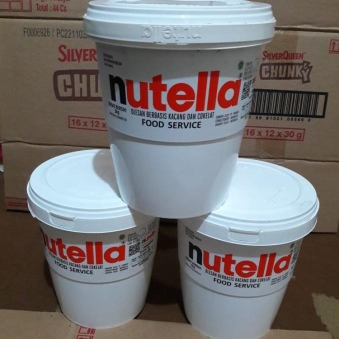 

Nutella Hazelnut Spread 3000Gr / 3Kg Selai Coklat