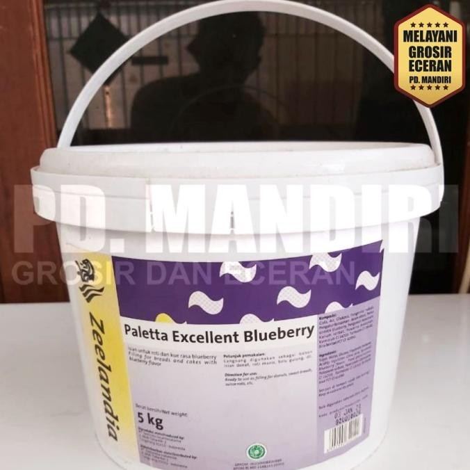 

Zeelandia Selai Paletta Blueberry 5 Kg