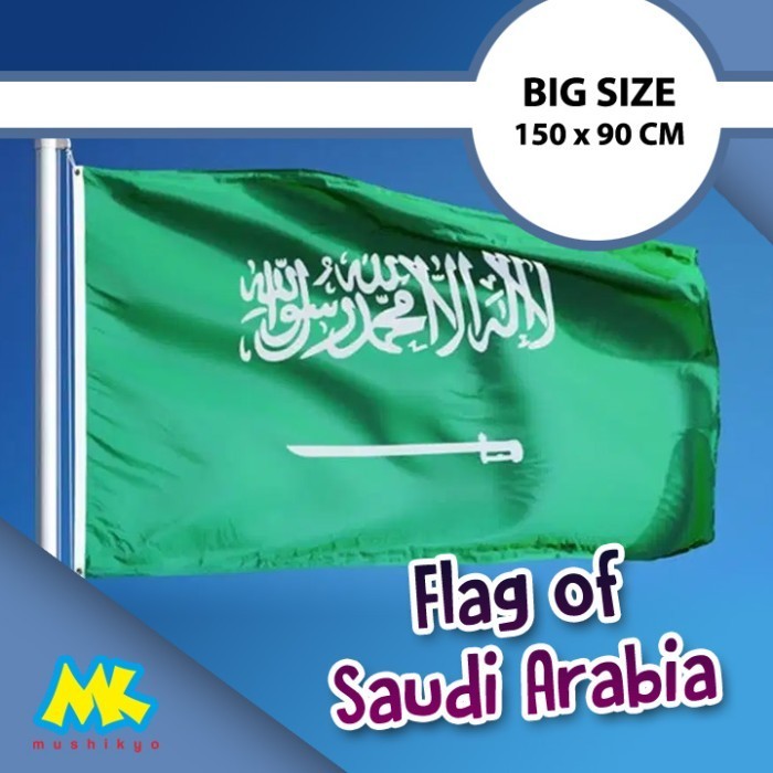 

Terlaris Bendera Arab Saudi ukuran besar SALE