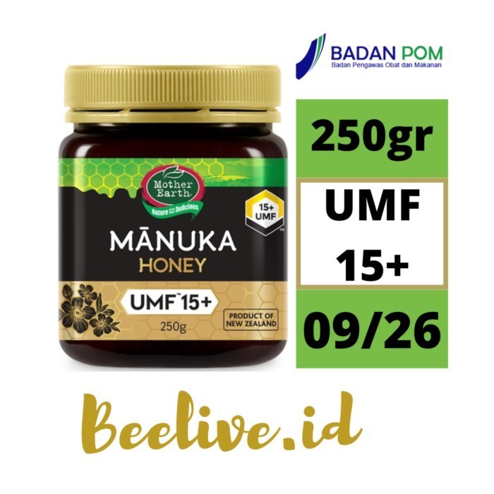 

Madu Mother Earth Manuka Honey UMF 15+ 250 gram