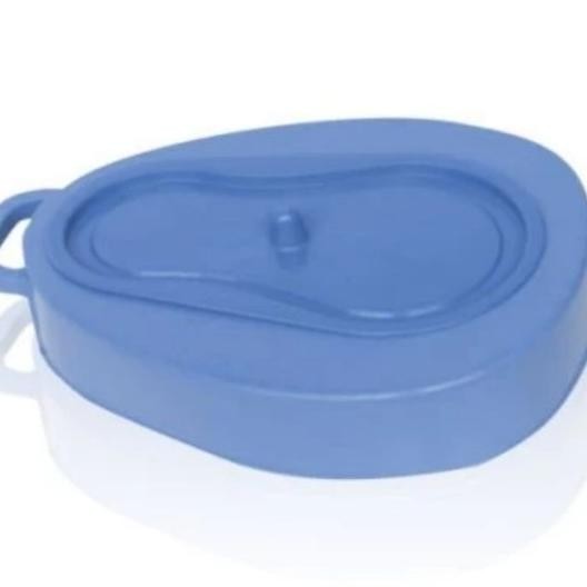 Bedpan Oval Plastik Tempat Bab Lansia Pispot Bab