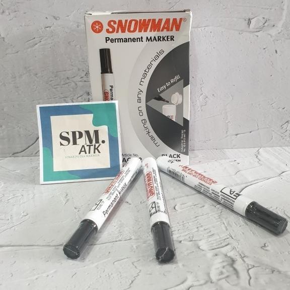 

Spidol Snowman Permanent Marker Ag-12