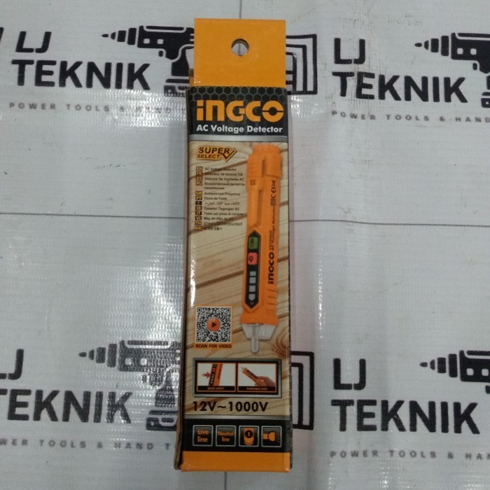 INGCO DETEKTOR TEGANGAN LISTRIK TESPEN DIGITAL 1000V VD100026