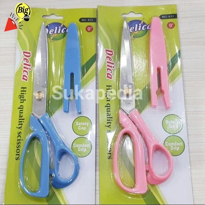 

Cod Gunting Kain Delica 9" Gunting Dengan Sarung Cuci Gudang