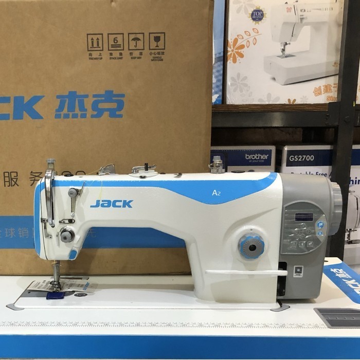 Mesin Jahit Jack A2 Otomatis Potong Benang, Komplit Set